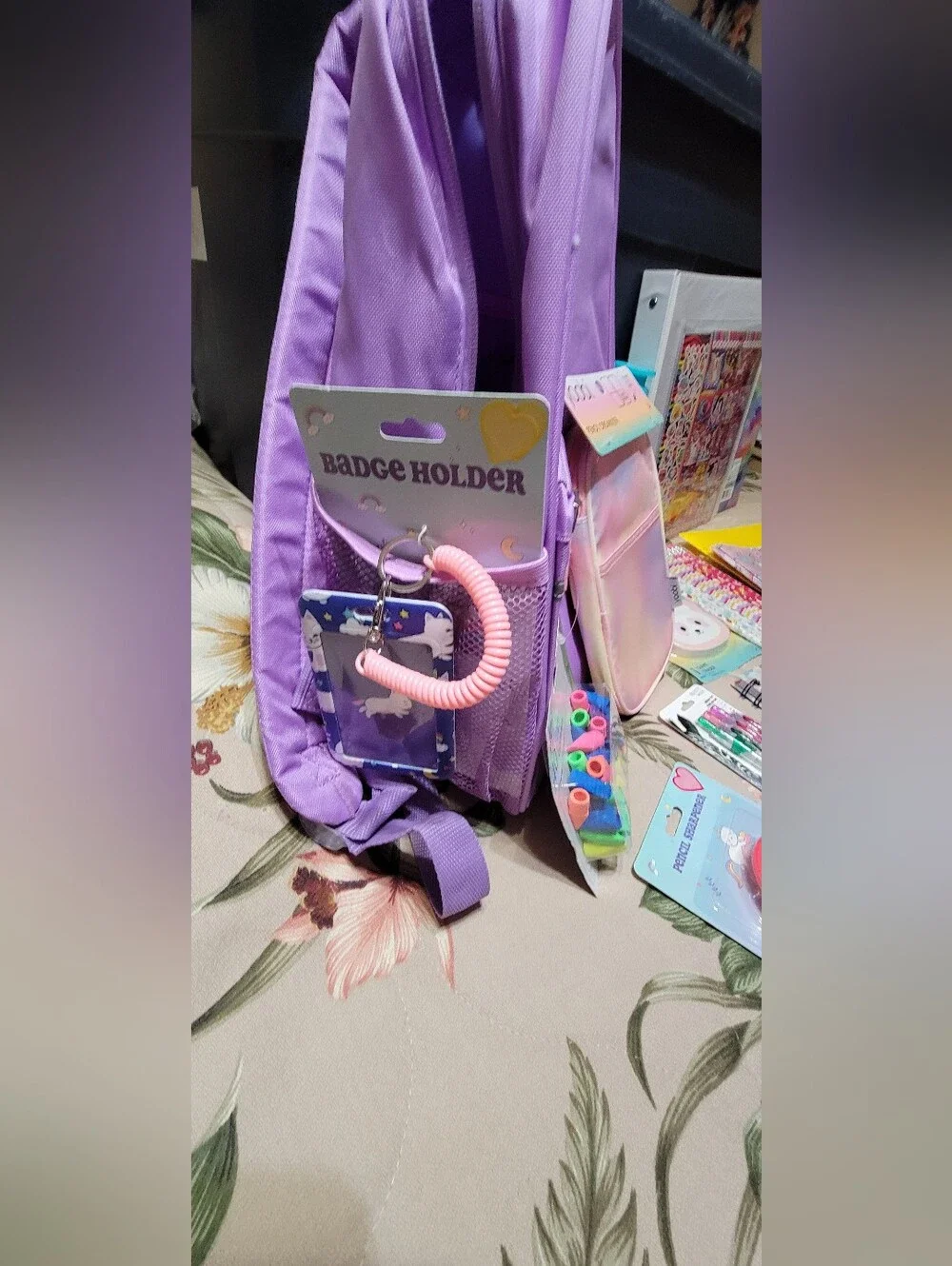 820- Magical Unicorn Themed Backpack & Supplies